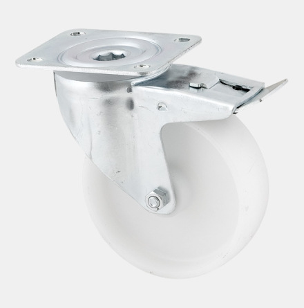NYLONHJUL BROMS  125 MM