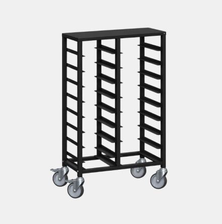Brickvagn 20 niv�er � svart